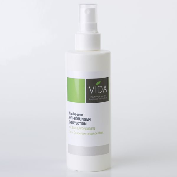 Vida Blaubeeren Anti Rotungen Spraylotion 0 Ml Anti Rotungen Linie Vida Gesicht Vida Hautpflege Udo S Apotheke Kosmetik Apo Shop24 Dithmarschen Gunstige Preise Versand Im Regionalbereich